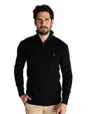Suéter Polo Meio Zíper - Promoção Relâmpago!
